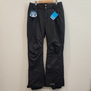 Columbia Women's Black Omni-Tech Snow Pants